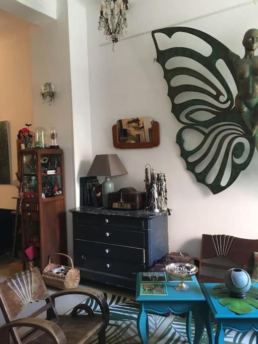 Loft D Artistes Avec Patio Au Port De Nizza Exterior foto